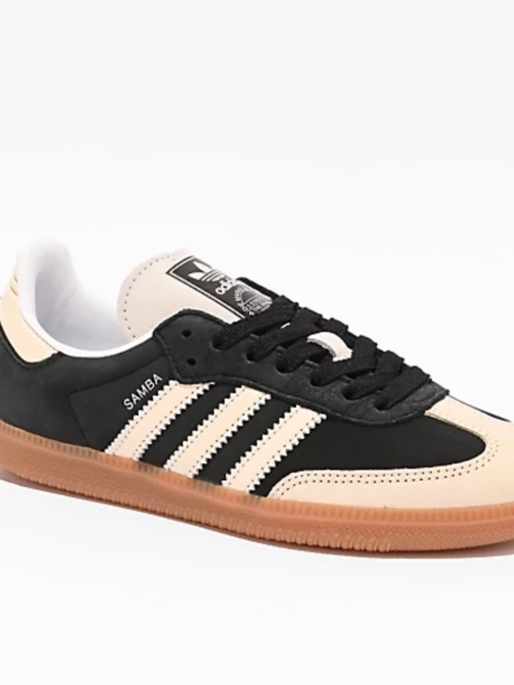 Adidas Samba OG - Black / Wonder White - Size US 7
